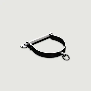 Darby Style Neck Collar Size Large - Silver