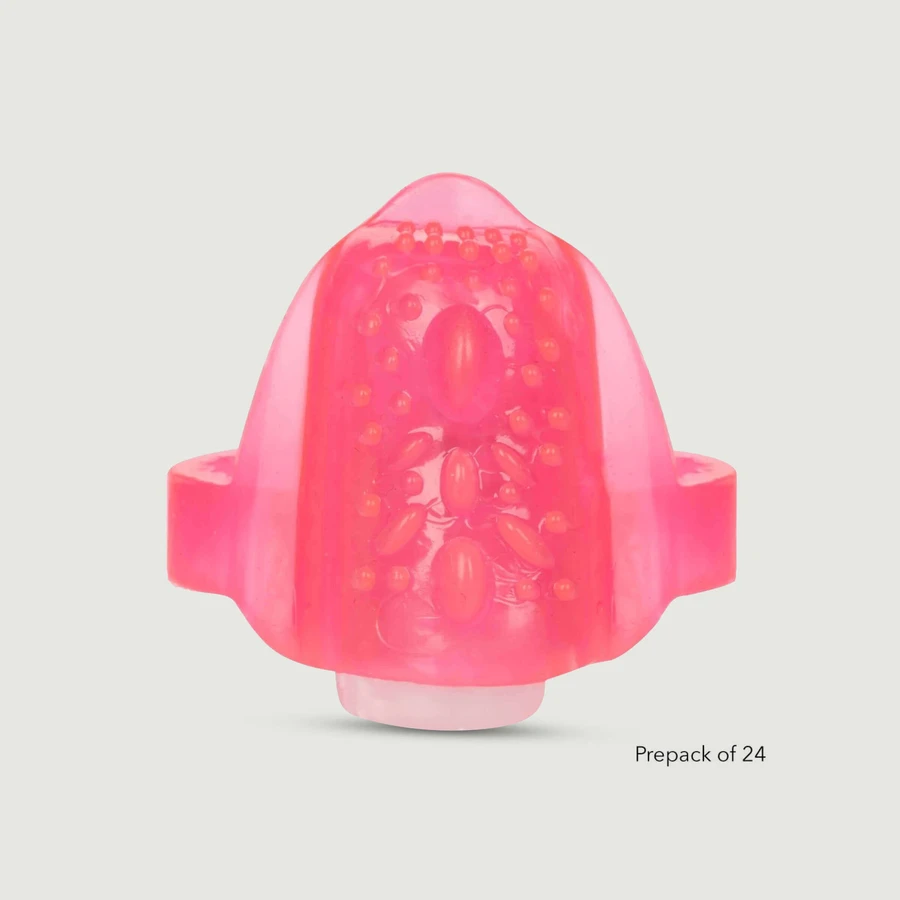 Vibrating Tongue Teaser Ring - Pink