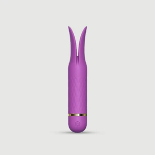 10-funkcyjny silikonowy wibrator Erika Mini - fioletowy