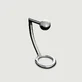 Intruder Butt Plug metalic cu C-Ring 55/30 mm - Argint