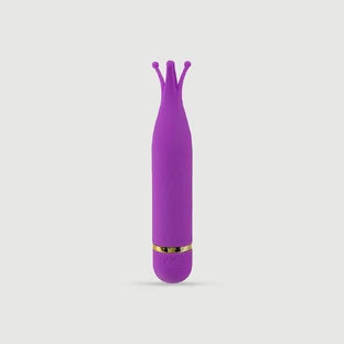 Harmonia Mini Vibrador de Silicona 10 Funciones - Morado