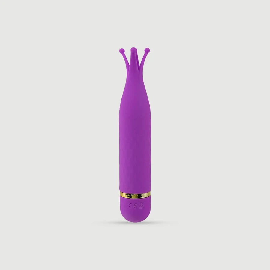 Harmonia Mini Silicone 10 Function Vibrator - Purple