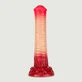 Trempix Elephant Silicone Dick avec ventouse 22 x 5,5 cm - Rouge