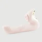 The Royal Tongue Vibrador de Silicona Calentador Conejito - Rosa