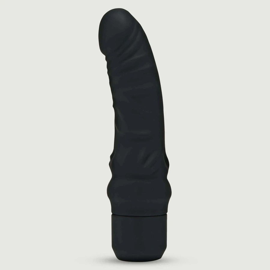 Mini Classic Realistische Siliconen G-Spot Vibrator - Zwart