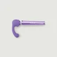 Le Wand Petite Curve Weighted Silicone Attachment - Purple