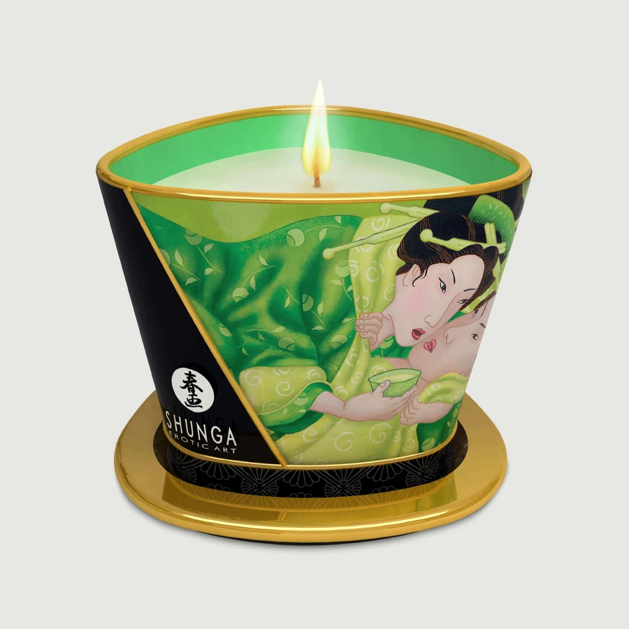 Shunga Massage Exotischer Grüner Tee - 170 ml