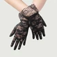 Guantes de encaje negro Enchanting - Negro - Talla única