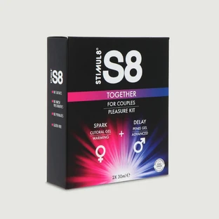 S8 Together Stimulating & Delay Kit For Couples