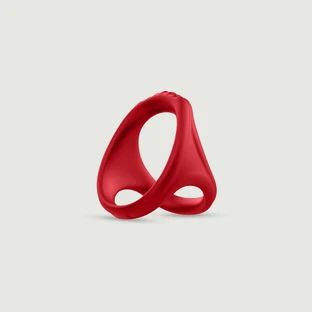 Male Collection Anillo de Silicona para el Pene y la Bola - Rojo