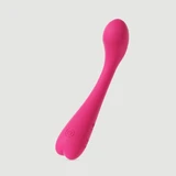 Flexy G-Spot Flüssigkeit Silikon leistungsstarke Vibrator - Fuchsia
