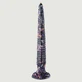 Very Long Silicone Dragon Skin Dildo 47 x 5 cm - Multicolour