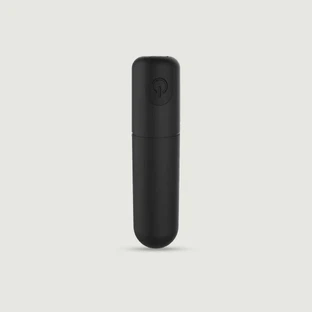 Jollie Oplaadbare Siliconen Bullet Vibrator - Zwart
