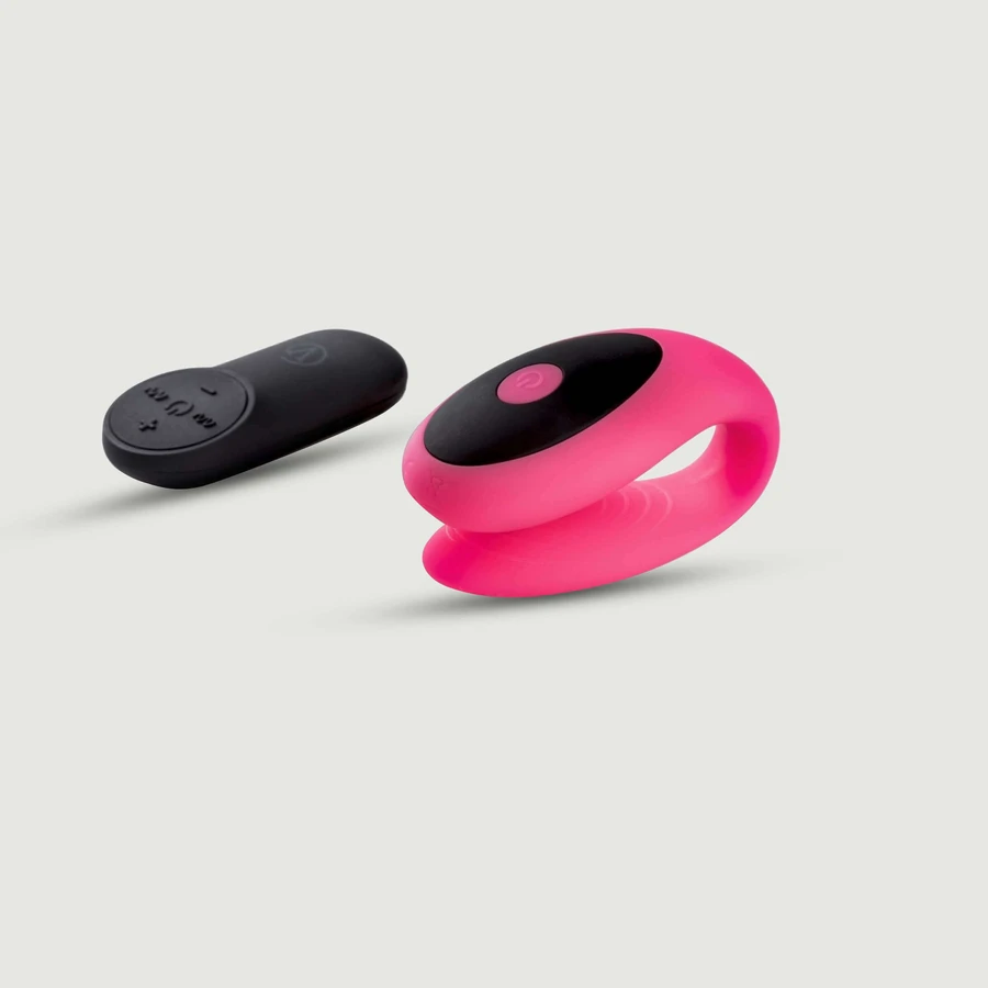 E12 Ferngesteuerter Vibrator für Paare - Pink