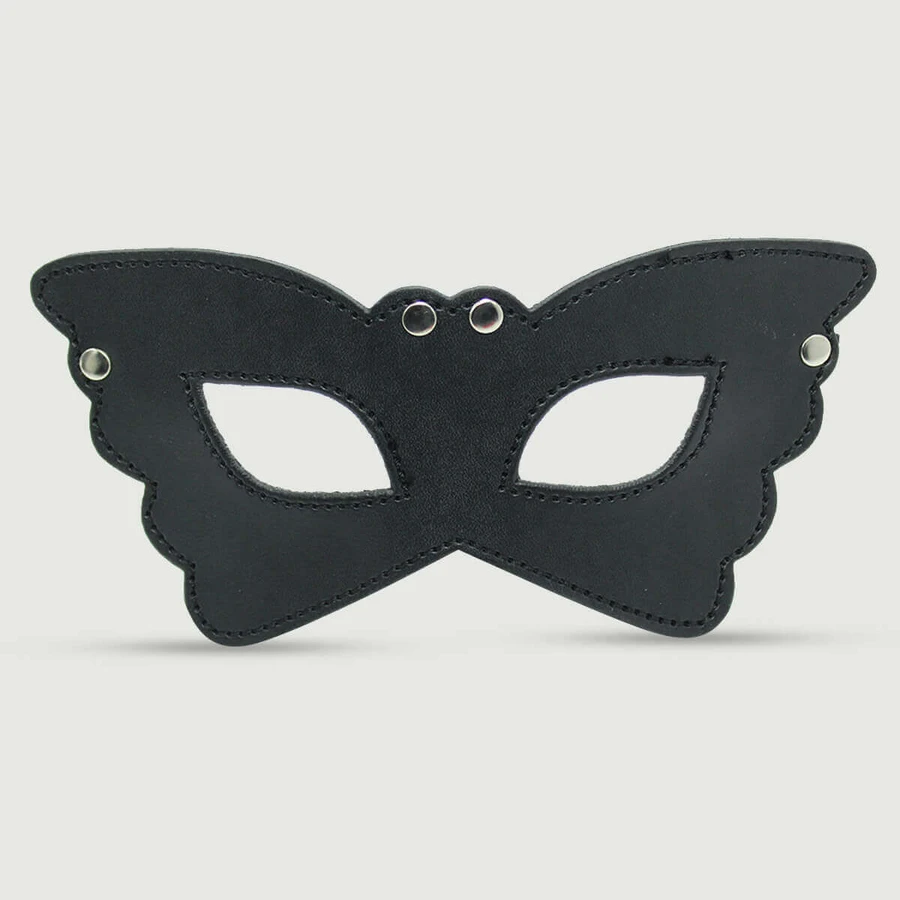Augenmaske mit geflügeltem Design - Schwarz