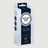 Preservativos Mister Size Pure Feel 57 mm - 10 unidades