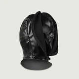 Masque de Bondage Zip Up Full Face - Noir