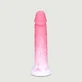 Blake 17 cm Realistischer Silikon Dildo mit Saugnapf - Pink