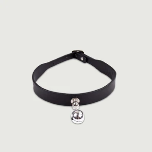 Guler clopot cu cataramă - negru