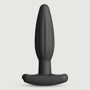 ElectraStim Silicone Noir Rocker Small Butt Plug