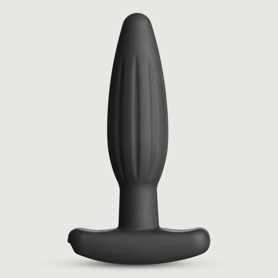 ElectraStim Silicone Noir Rocker Small Butt Plug
