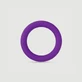 Anillo para el pene de silicona Stiff Small para hombre - Morado