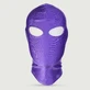 Medium Full Head Hood With Eye Openings - Purple