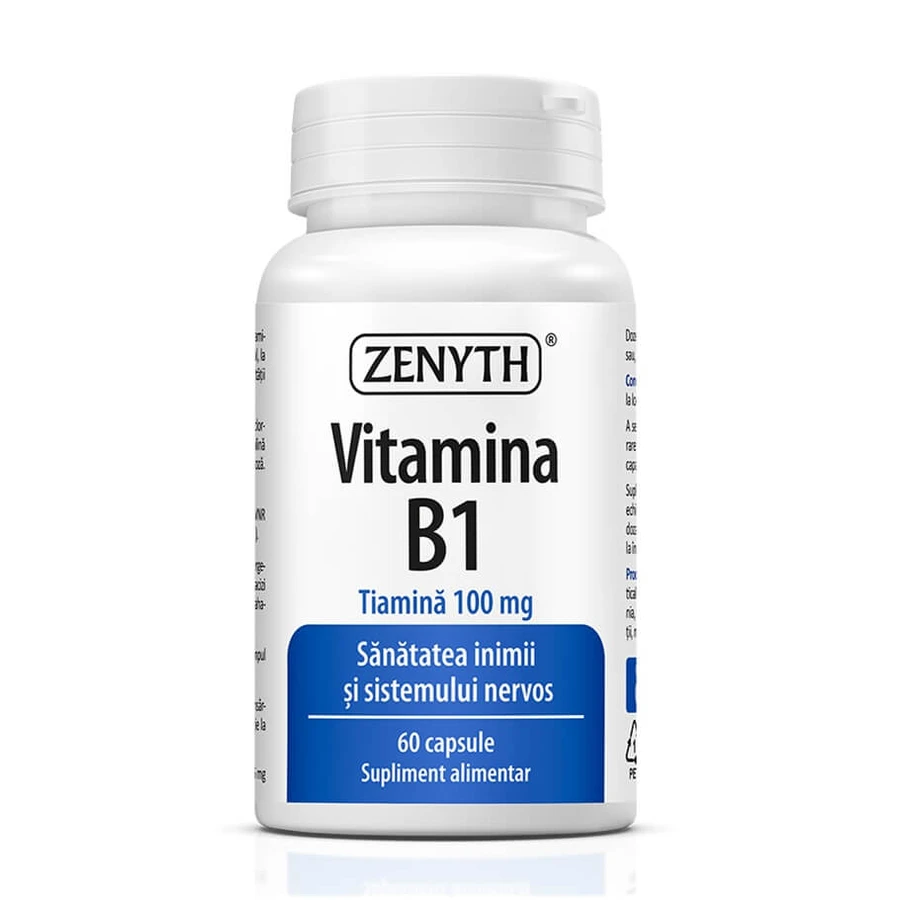 Vitamine B1, 60 capsules, Zenyth