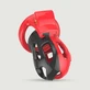 Joker Chastity Cage 7,5 x 3 cm - Red/Black