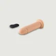 R15 Vibrateur réaliste télécommandé en silicone avec ventouse - Chair