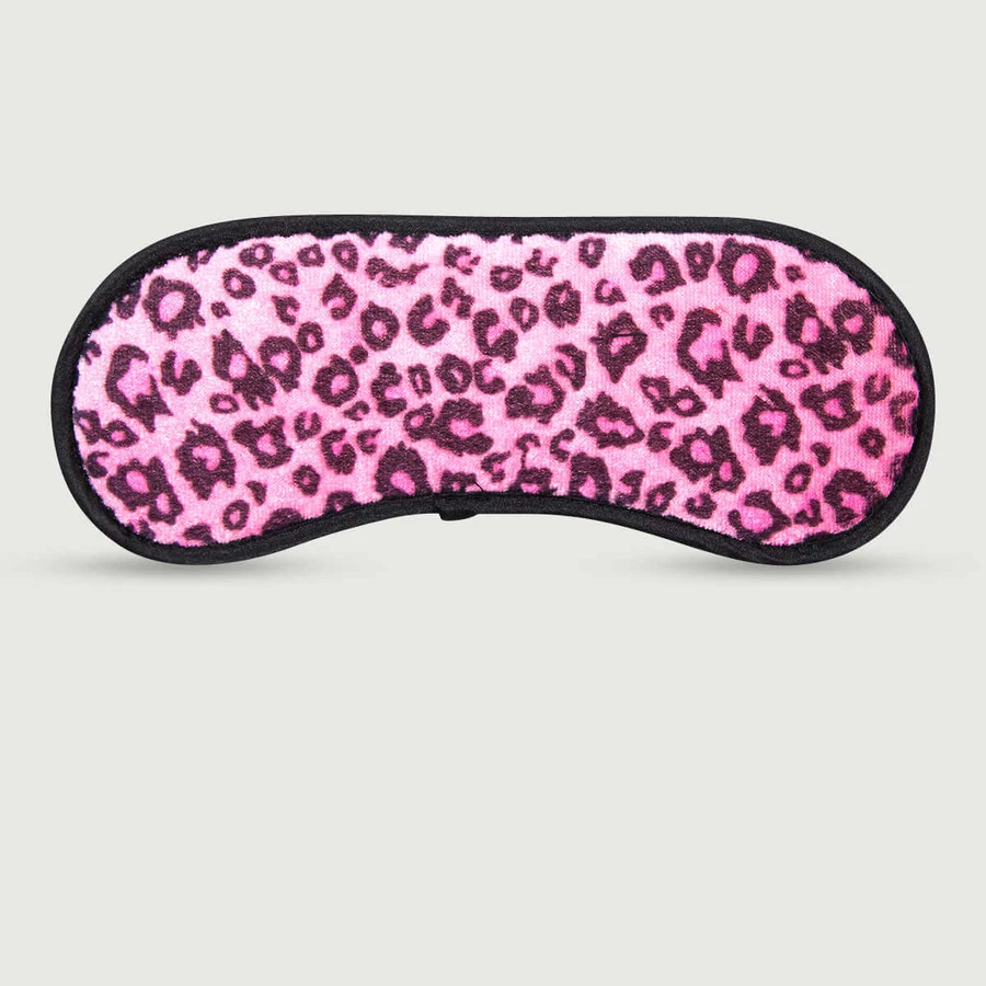 Luipaard blinddoek - Roze