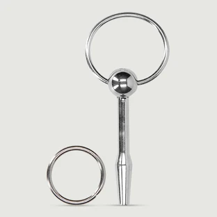 Tapón uretral metálico pequeño - Plata