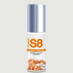 S8 Gesalzenes Karamell aromatisiertes Gleitmittel auf Wasserbasis - 50 ml
