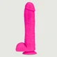 Au Naturel Bold Big John 27 cm Realistischer Dildo mit Kugeln & Saugnapf - Pink