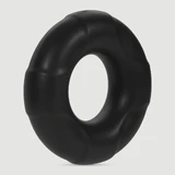 Forto F-33 25 mm Inel pentru penis mare din silicon - negru