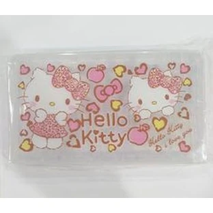 ROYALTY Face Mask Case Transparent Hello Kitty