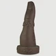Just One Finger Large Platinum Silikon Gape Dildo 38 cm - Braun