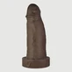 Consolador Jabba The Hut Platinum Silicone X-Large Fat 35,5 cm - Marrón
