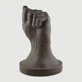 Closed Fist Grote Platina Silicone Fisting Dildo 18 cm - Bruin