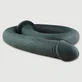 The Colon Digger X-Large Consolador de Silicona Platino para Exploración Anal 108 cm - Negro