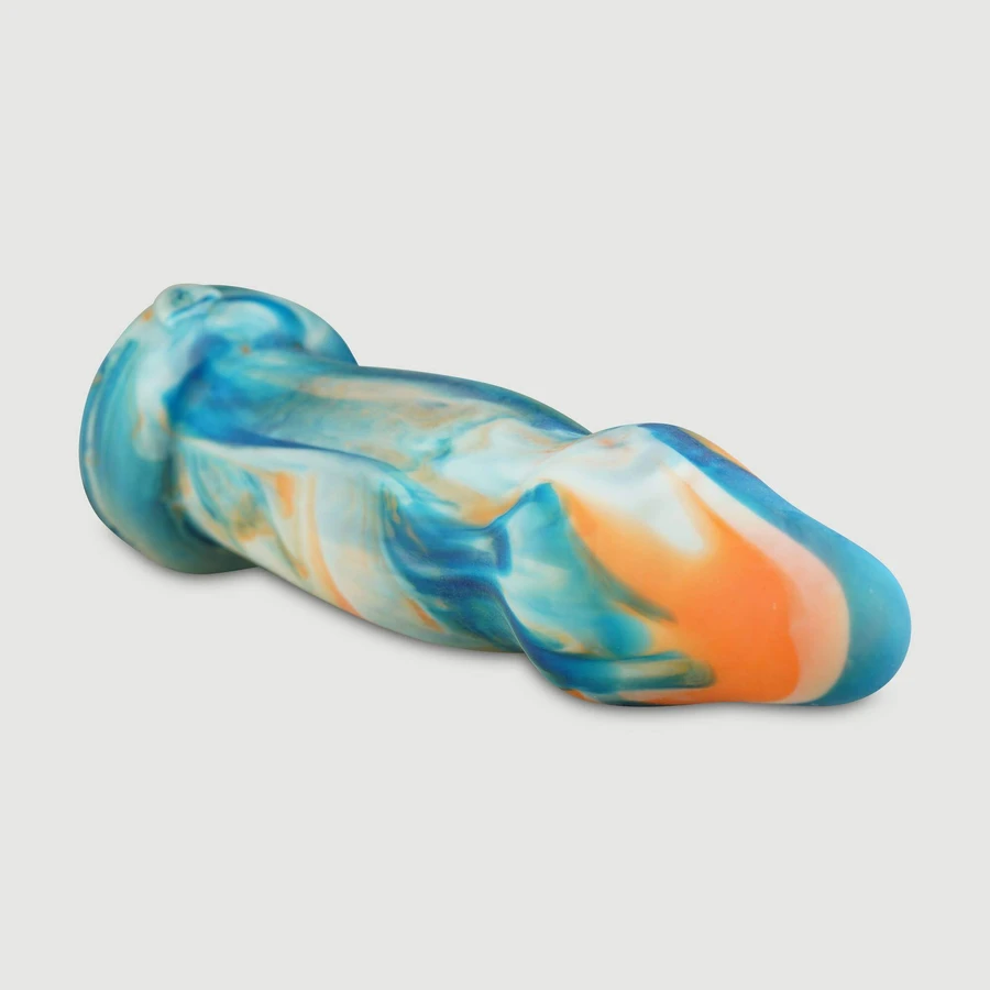 War Machine Platinum Silicone X-Large Butt Plug 35,5 cm - Multicolor