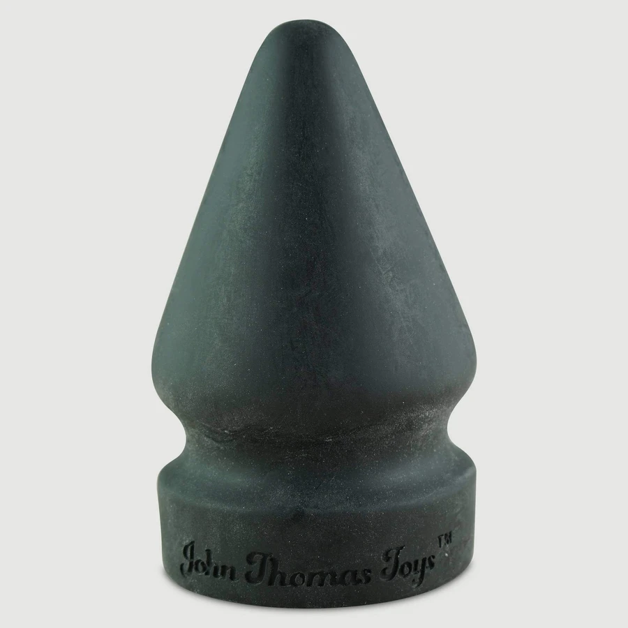 Dop de fund mare din silicon Platinum 17,8 cm - negru - The Butt Spreader