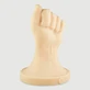 Closed Fist X-Large Platinum Silicone Fisting Dildo 23 cm - Flesh