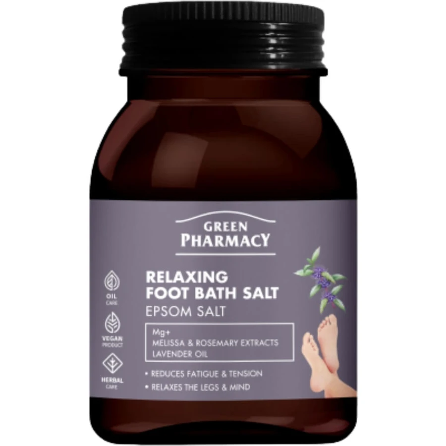 Green Pharmacy Entspannendes Fußbadesalz 400 g
