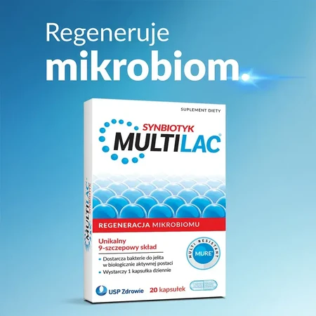 Multilac Synbiotic-Set (Probiotika + Präbiotika) 2 x 20 Kapseln