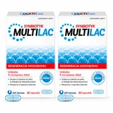 Set sinbiótico Multilac (probiótico + prebiótico) 2 x 20 cápsulas