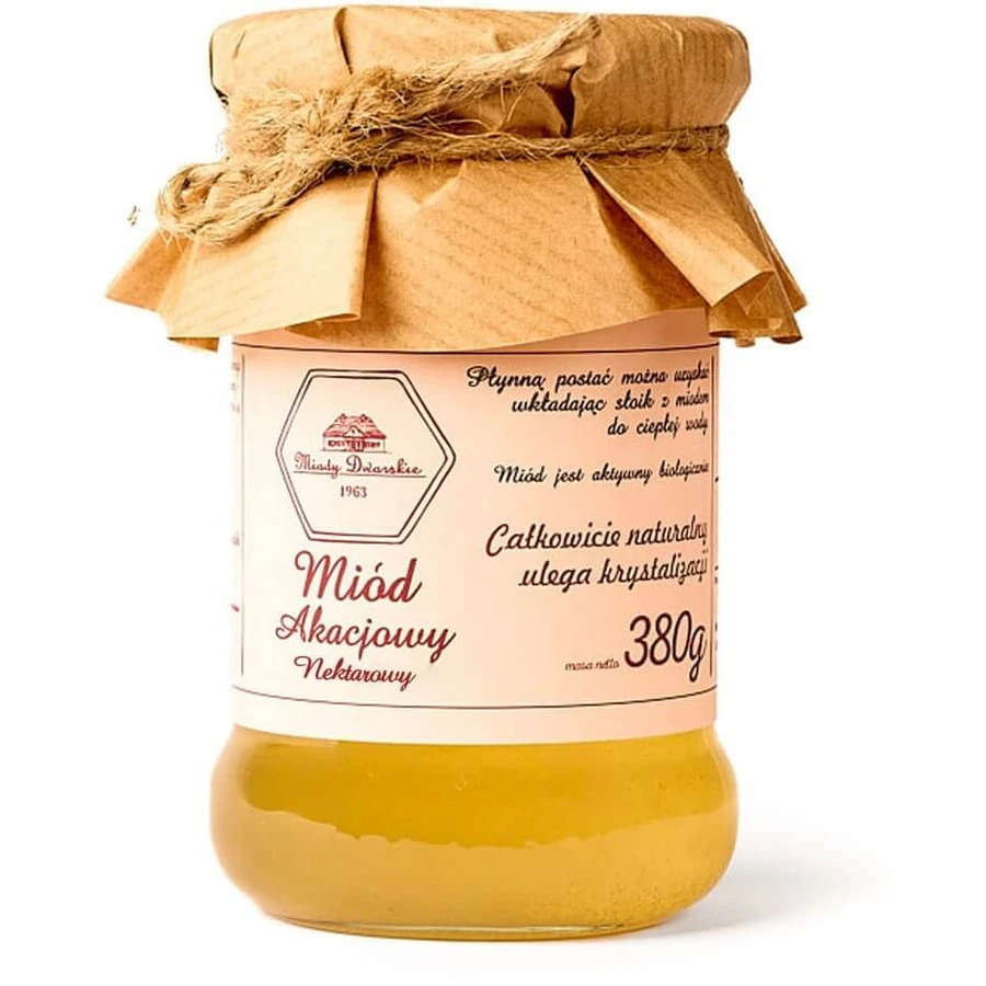 Manor Honeys Acacia Honey Nectarowy 380 g