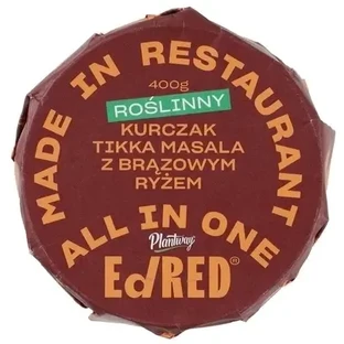 Ed Red Vegetable pui tikka masala cu orez brun 400 g