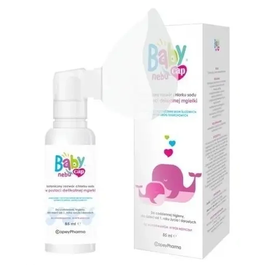 Babynebucap Solución isotónica de cloruro sódico 85 ml