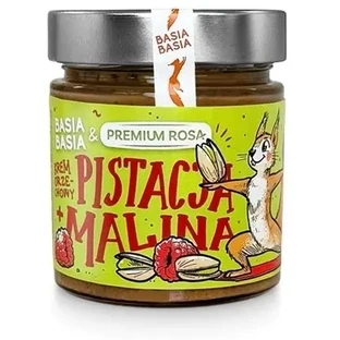 Basia Basia Alpi - Pistachio and Raspberry Peanut Cream 195 g